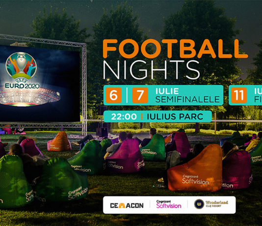 Urmărește spectacolul de la EURO 2020 și filmele de la Movie Nights, în Iulius Parc!