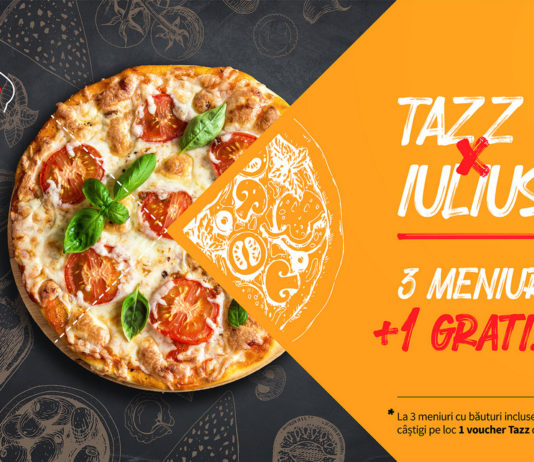 Tazz x Iulius Mall Cluj îți propun dish-uri cu specific internațional și premii