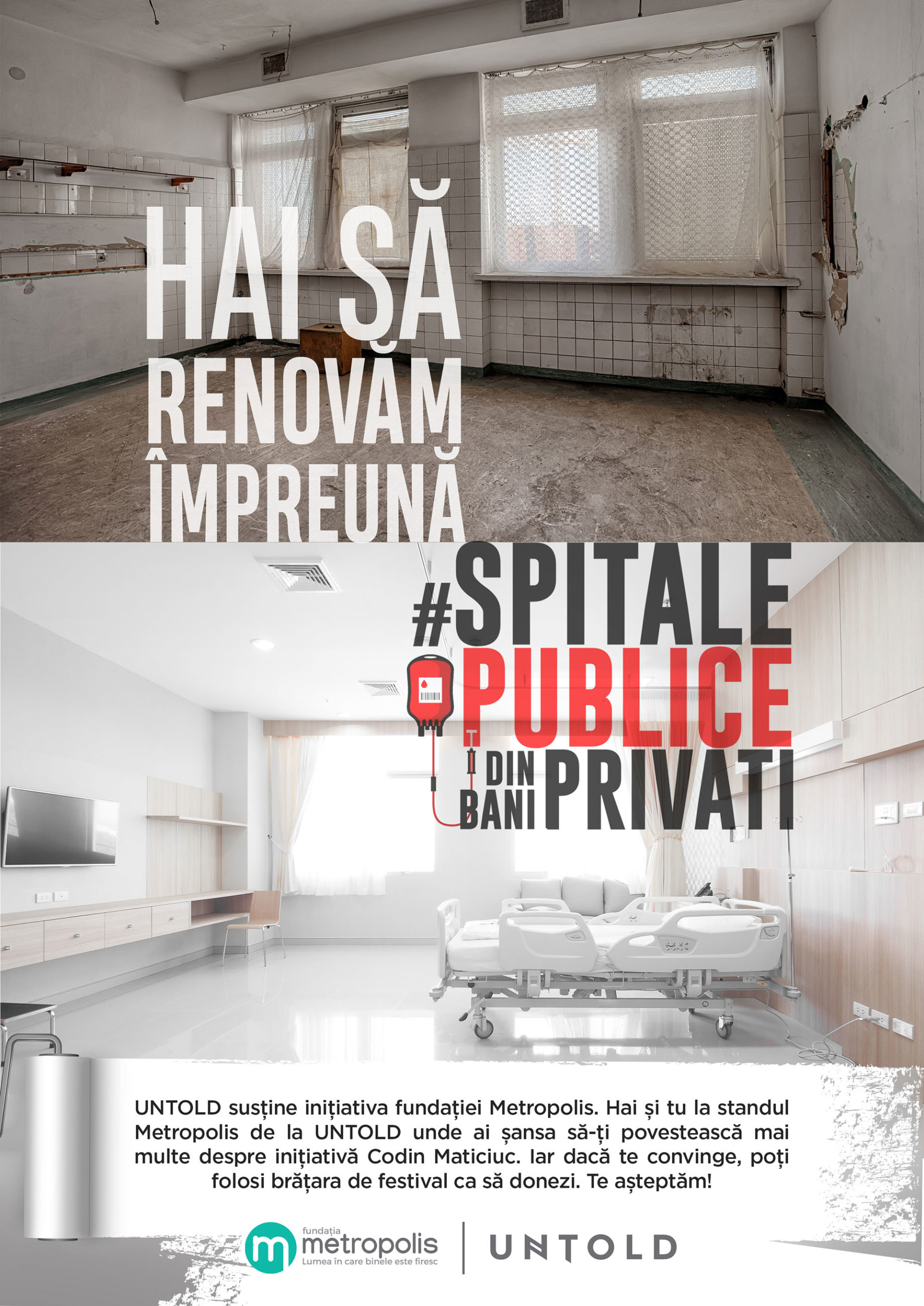 spitale publice din bani privati
