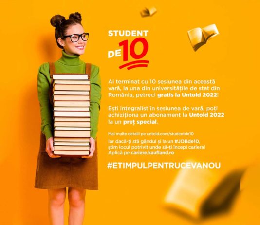 Studenții de la universitățile de stat care iau nota 10 la examenele din sesiunea de vară primesc abonamente gratuite la festivalul Untold