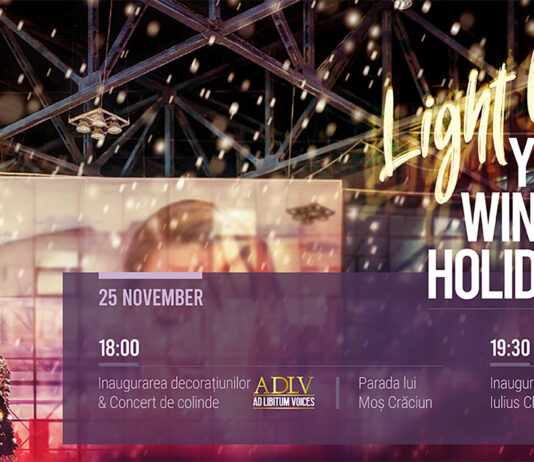 „Light Up your Winter Holiday” cu Crăciunul Cosmic de la Iulius Mall Cluj