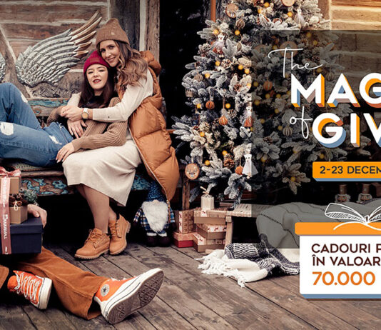 The magic of giving: cumpără cadourile perfecte pentru cei dragi și câștigă premii uimitoare la Iulius Mall Cluj