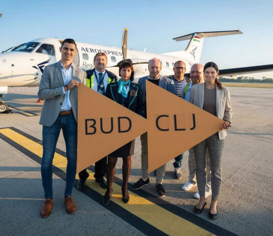 Operatorul maghiar Aeroexpress Regional lansează din decembrie zboruri pe ruta Budapesta – Cluj