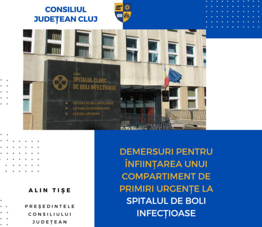 Noi demersuri pentru înființarea unui Compartiment de Primiri Urgențe de specialitate la Spitalul de Boli Infecțioase