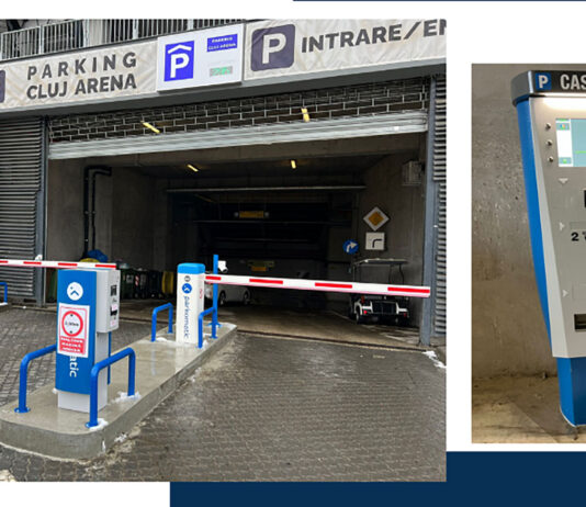 A fost pus în funcțiune noul sistem de parcaj din cadrul parcării subterane a stadionului Cluj Arena. Acesta citește automat numerele de înmatriculare