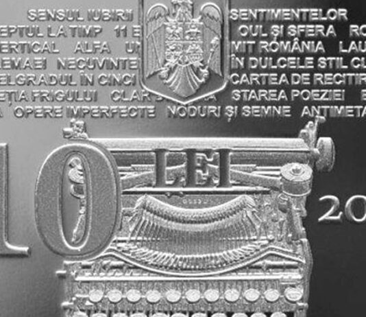 Monedă din argint cu tema „90 de ani de la naşterea lui Nichita Stănescu”, lansată de Banca Naţională a României . De unde o poți cumpăra?