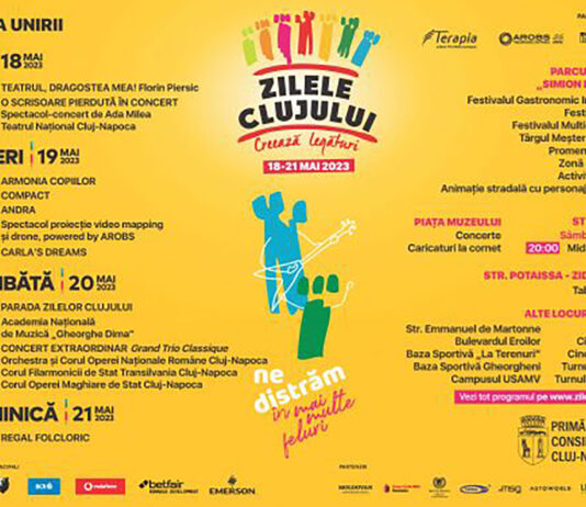 Programul COMPLET al evenimentelor organizate de Zilele Clujului: patru zile cu sute de evenimente în tot orașul