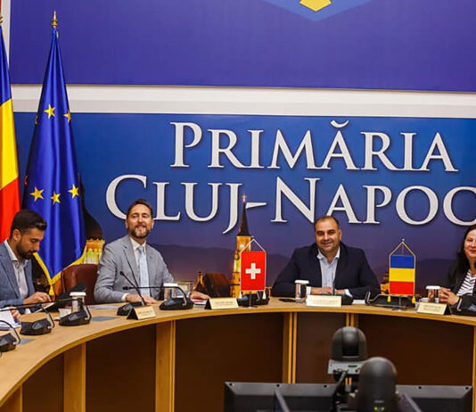 Delegație a ambasadei Elveției în vizită la Cluj-Napoca