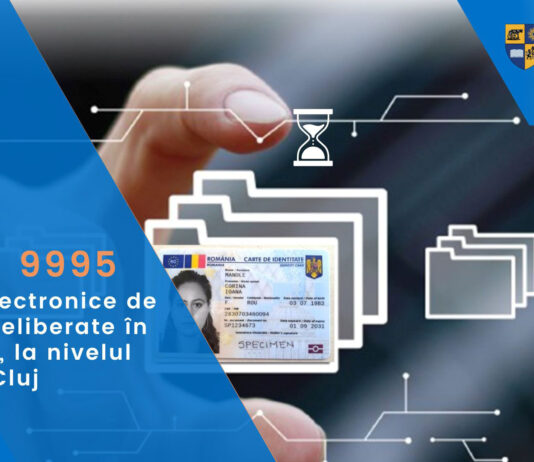 10 000 de cărți electronice de identitate eliberate în ultimul an, la nivelul județului Cluj