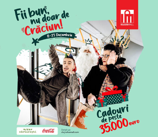 „Fii bun, nu doar de Crăciun”, iar Iulius Mall te premiază. Cadouri în valoare de peste 35.000 de euro oferite în acest an