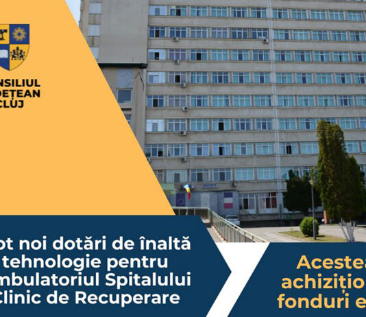 Dotări de înaltă tehnologie pentru Ambulatoriul Spitalului Clinic de Recuperare. Opt echipamente performante vor fi achiziționate de Consiliul Județean din fonduri europene