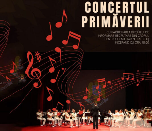 Vino la „Concertul Primăverii”, susținut de Divizia 4 Infanterie ,,Gemina”, în Iulius Mall Cluj!