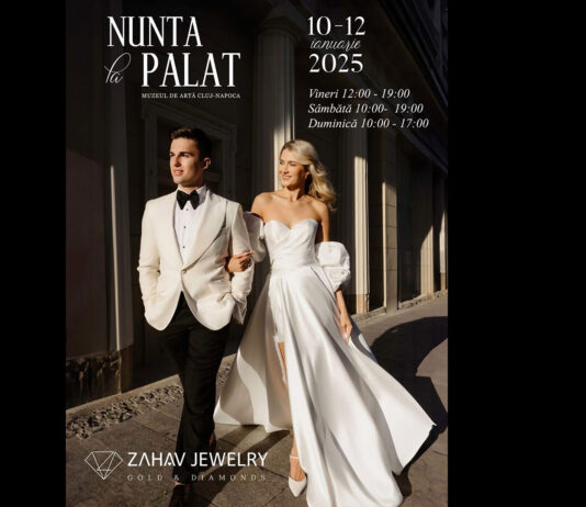 Nuntă la Palat 2025 la Muzeul de Artă din Cluj-Napoca