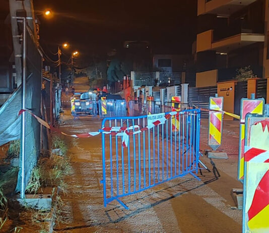 Alertă pe strada Uliului: Drum afectat din cauza unor lucrări de construcție, măsuri de urgență în vigoare