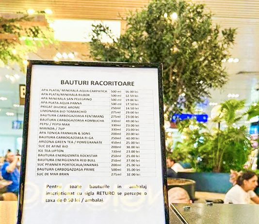 Alin Tișe: „Otopeni, hoție la altitudine mare! Un sandwich cât o zi de muncă”