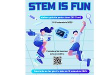 Tinerii din Cluj pot învăța STEM într-un mod distractiv, la atelierele „STEM Is Fun”
