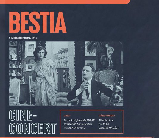 Cineconcertul „Bestia” readuce magia filmului mut la Cinema Mărăști